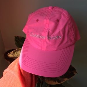 Outdoor Voices Los Angeles Hat Neon Baseball Cap